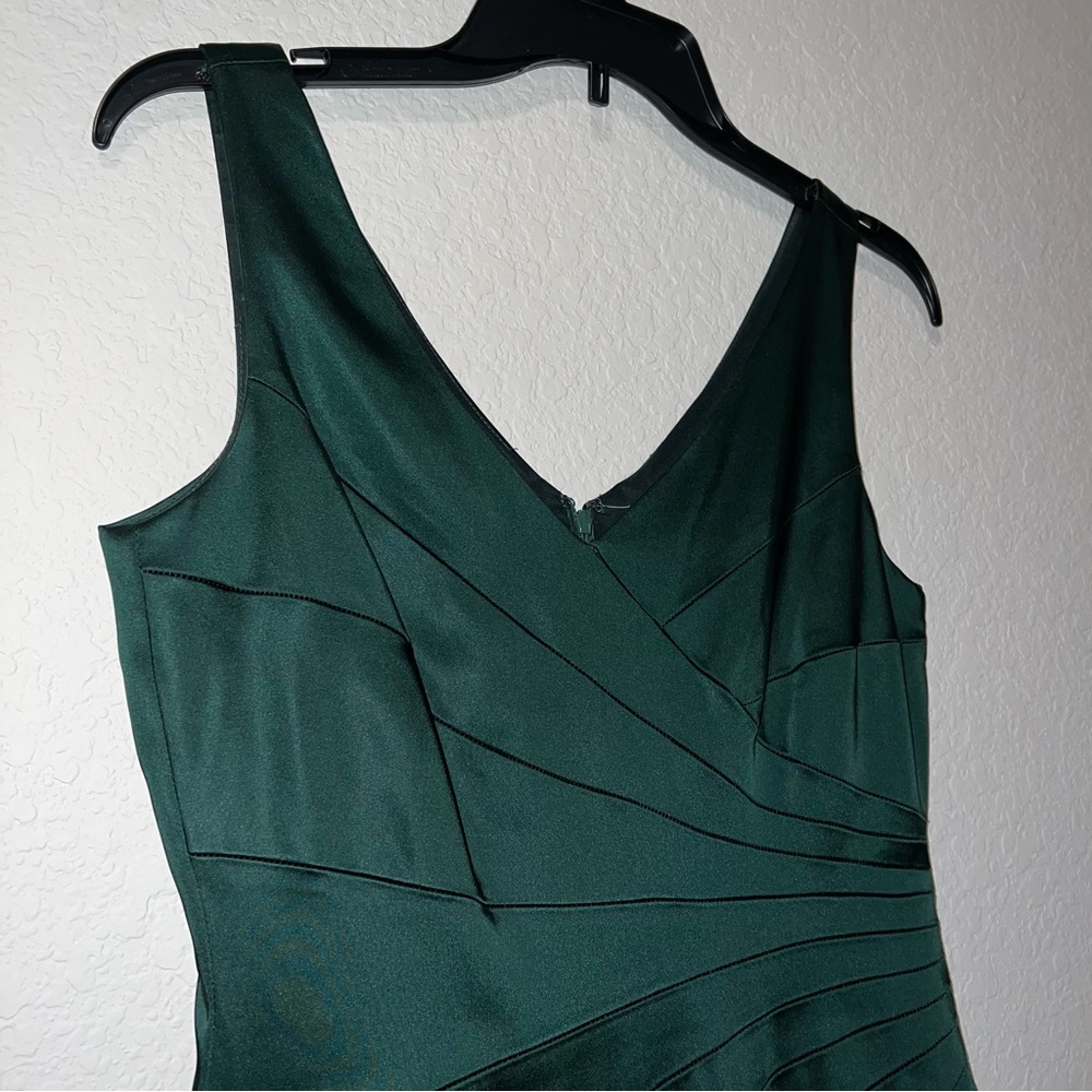 Antonio Melani emerald green sleeveless dress - Picture 3 of 7